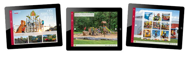 Bring the playgrounds featured in our Playground Inspirations book to life with the Playground Inspirations app.