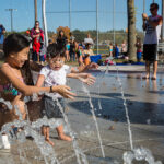 Splash play is perfect for families of all ages.