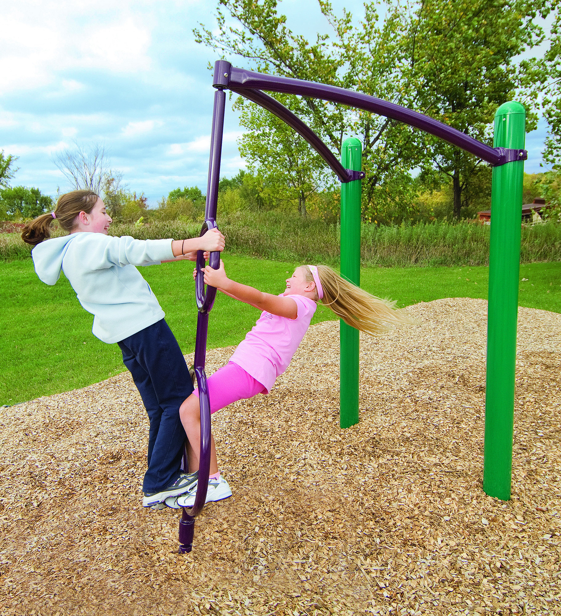 Kids in Motion Playground Spinners Freestanding Playground Activities