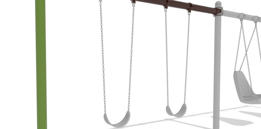 Single Post Swing Frame Additional Bay