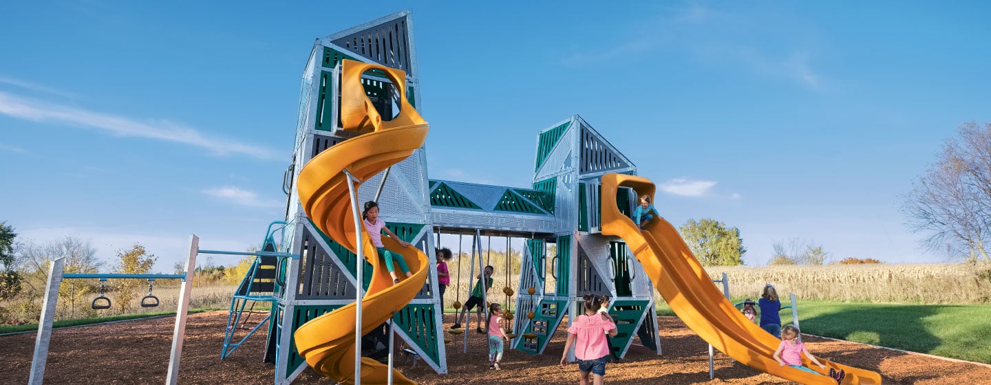 Bringing Height to the Playground with the Alpha® Tower & Alpha Link® Towers