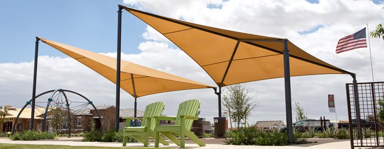 Skyways Commercial Shade And Sail Products Landscape Structures Skyways Commercial Shade And Sail