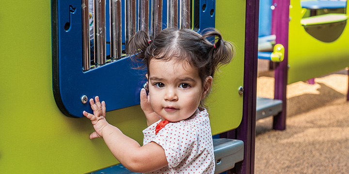 Daycare & Preschool Playground Safety... Kids find new, but not always safe, ways to play. Our materials and features help keep kids safe.