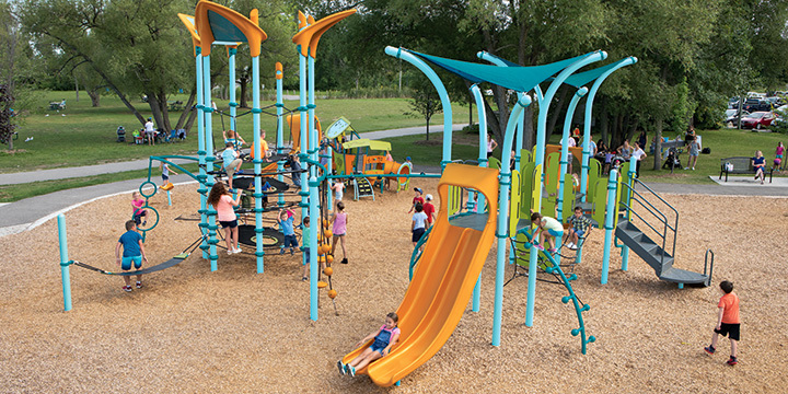 Commercial Playground Equipment Landscape Structures
