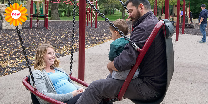 Commercial Playground Swings
