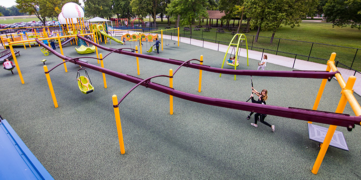 bouncing seesaw