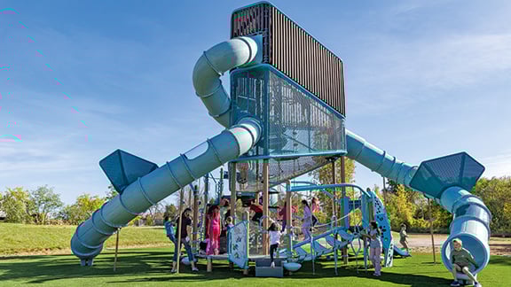 Image of Volo Aire compact playstructure from Landscape Structures