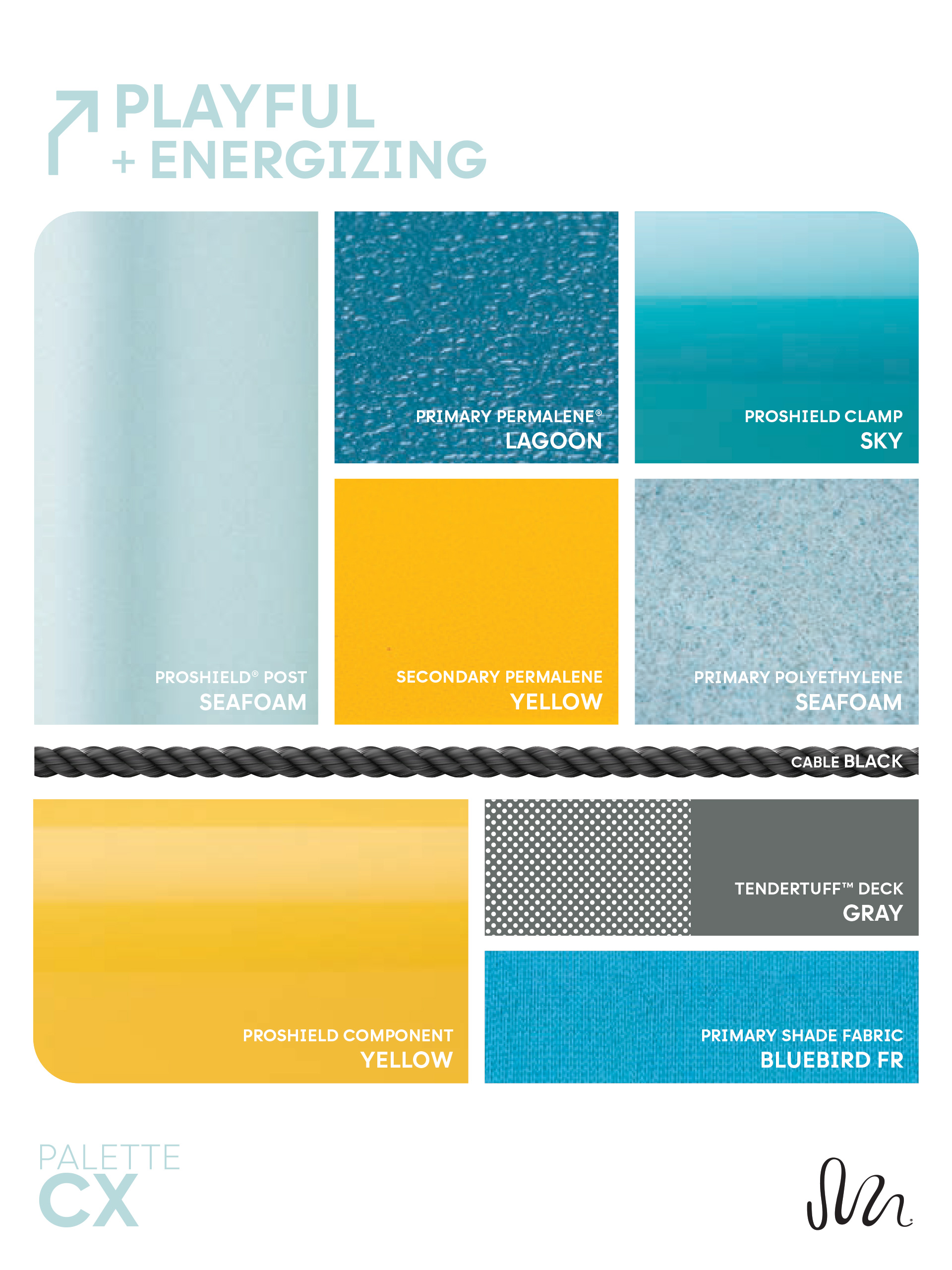 Palette CX for playgrounds for Landscape Structures