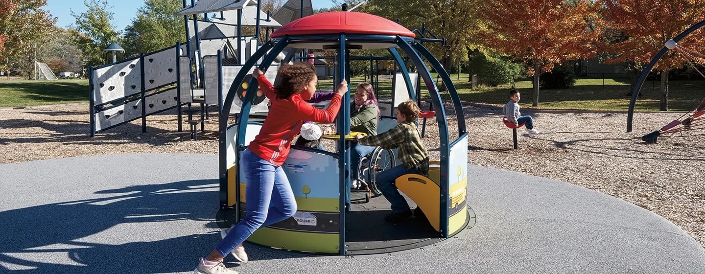 We-Go-Round® Expands Inclusive Playground Offerings