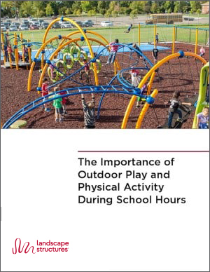 Cover of a whitepaper showing children playing on an arched playground with the title of the whitepaper below the image