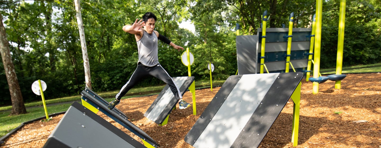 Outdoor Fitness Playground Benefits - Landscape Structures