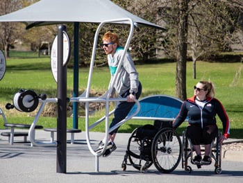 Outdoor Fitness Playground Benefits - Landscape Structures