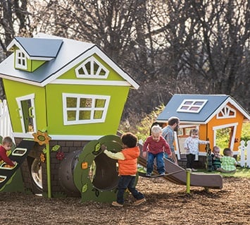 Smart Play preconfigured playstructures for toddlers and preschoolers