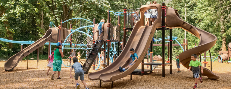 Commercial Playground Slides Landscape Structures Inc