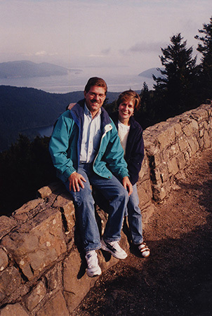 Picture of Barb and Steve King, founders of Landscape Structures. 