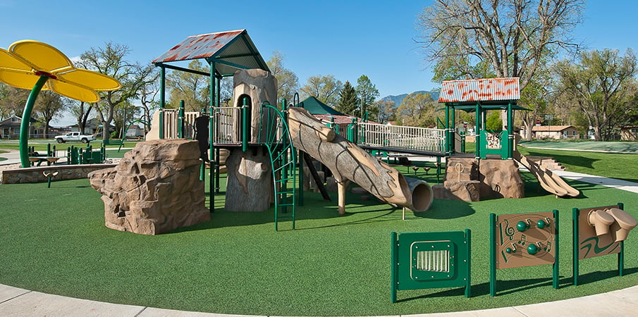 Nature themed playground