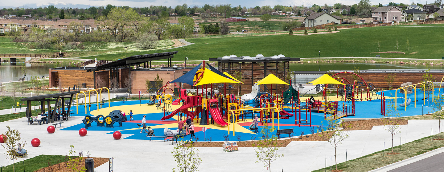 Carpenter Recreation Center Inclusive Playground