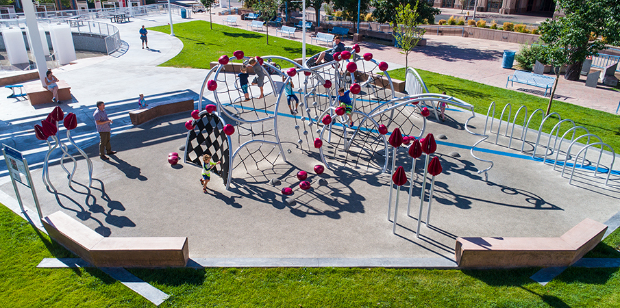 Civic Plaza Convention Center Prickly Pear Playground