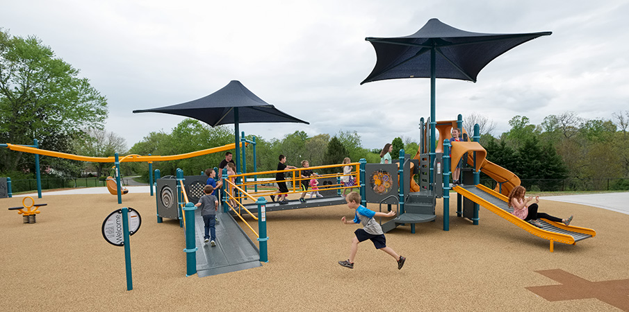 church playground equipment