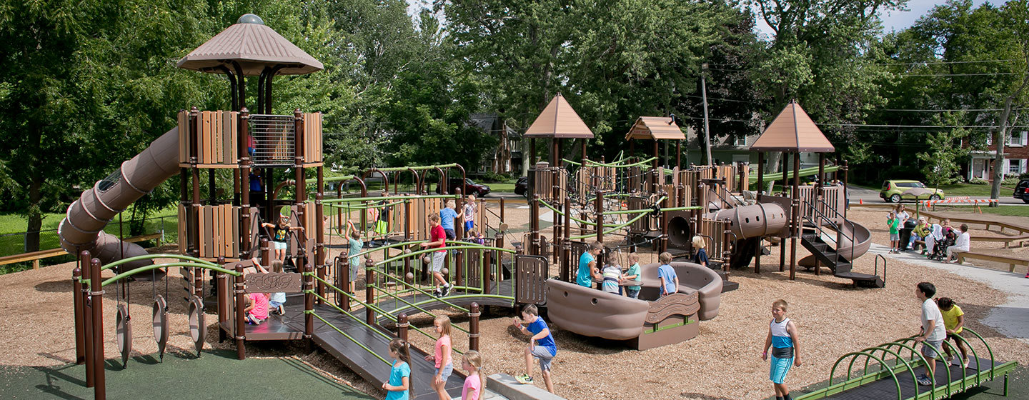 Hamburg Community Playground - Unique Custom Playground