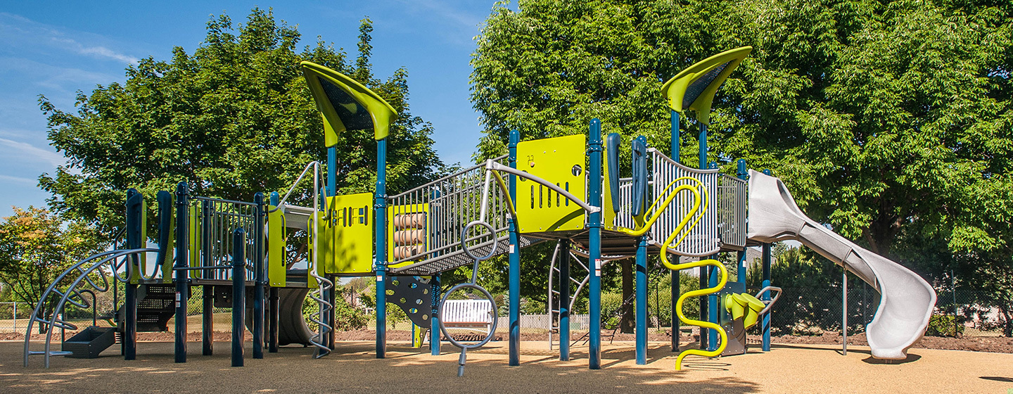 Northampton Park Modern Playground Save Viewing Playground Overview