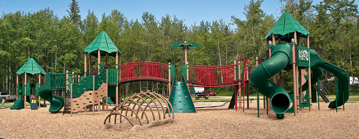 purple dinosaur playground