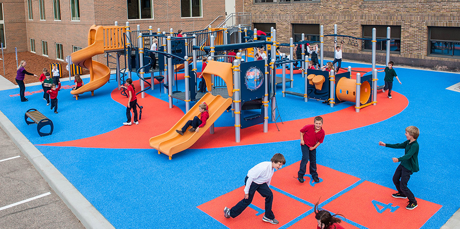 Saint Maximilian Kolbe Catholic School – School playground
