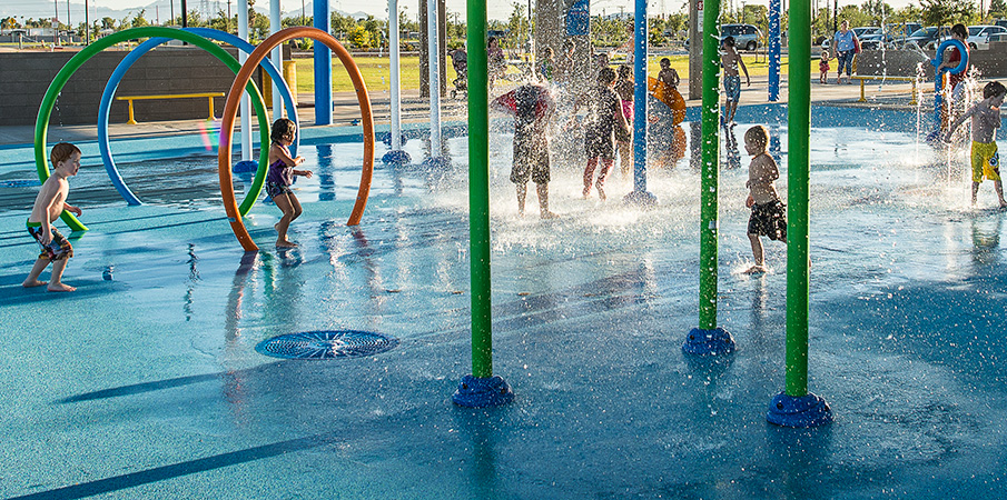 AquaFlex Non-Porous Water Play & Pool Deck Surfacing